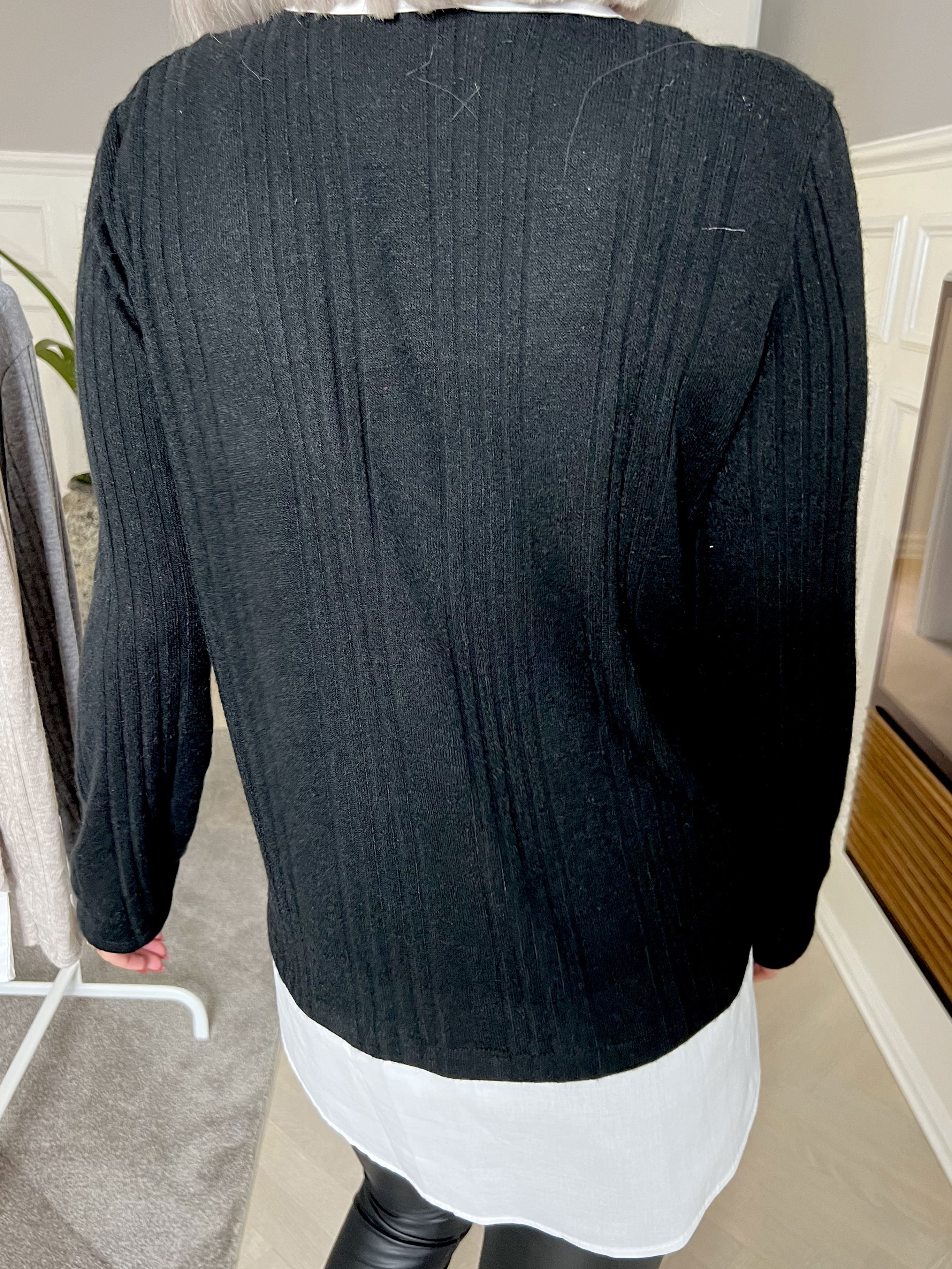 Vegin - Fin bluse med snyde skjorte